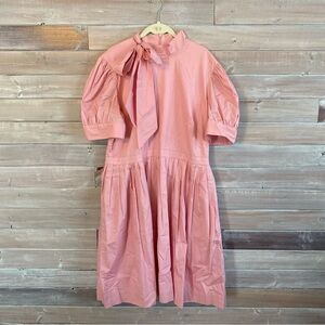 Gal Meets Glam Pink tie neck Hannah dress size 18